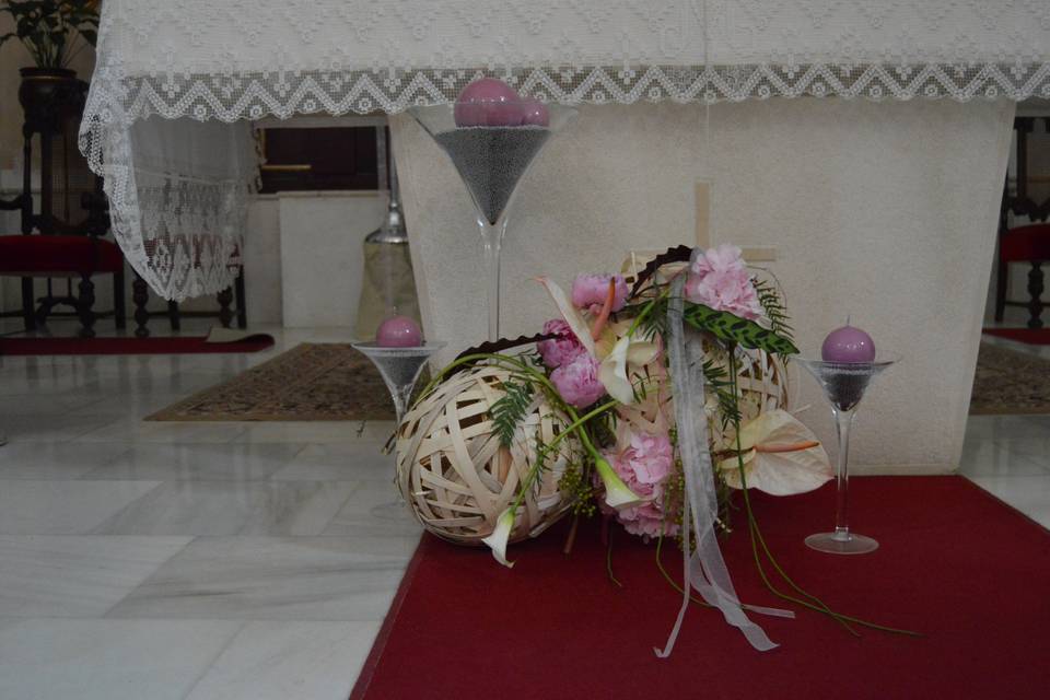 Decoracion de altar