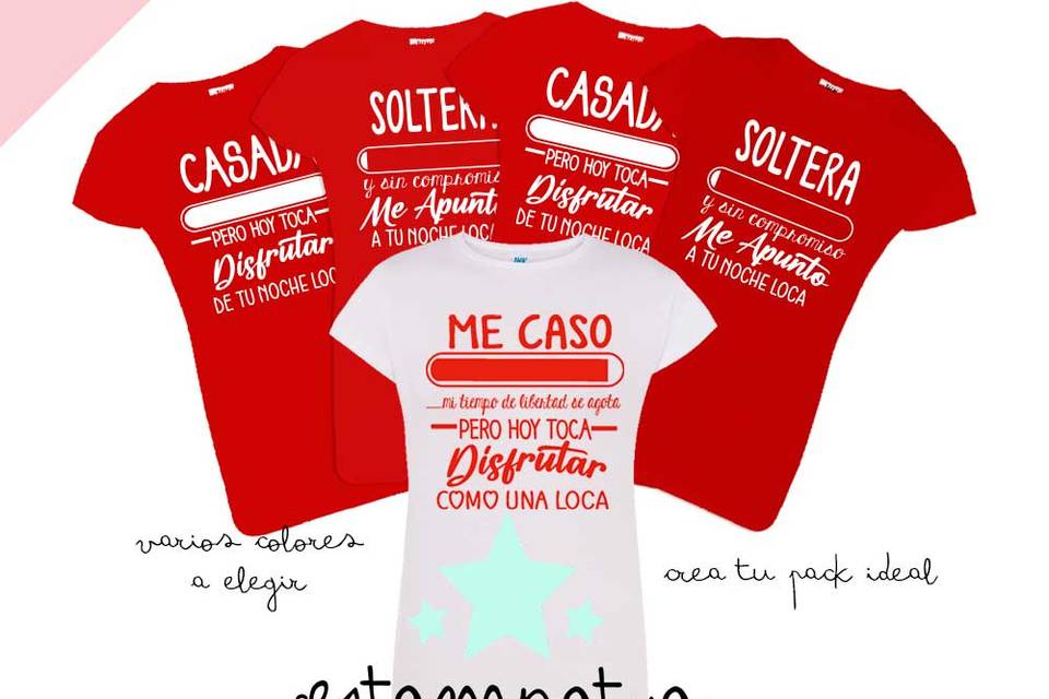 Camisetas despedida de soltera