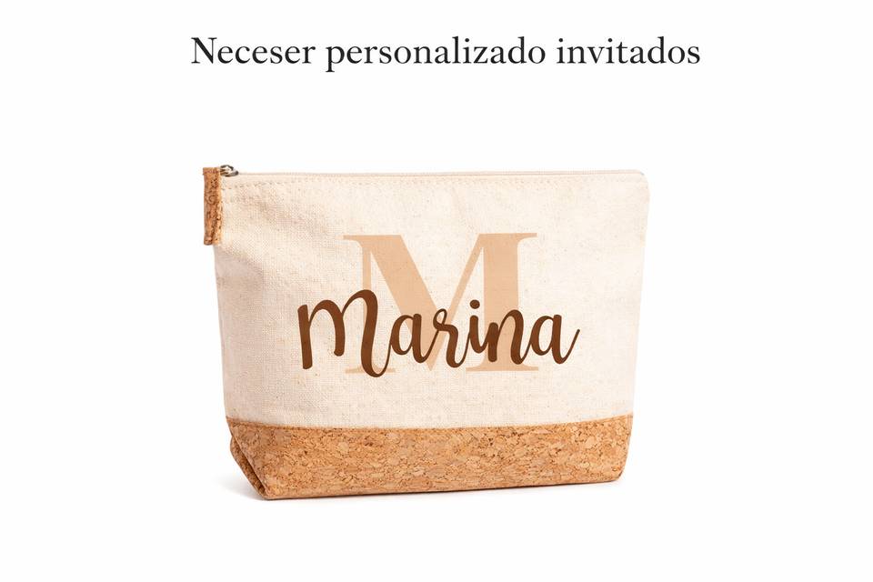 Neceser corcho invitada