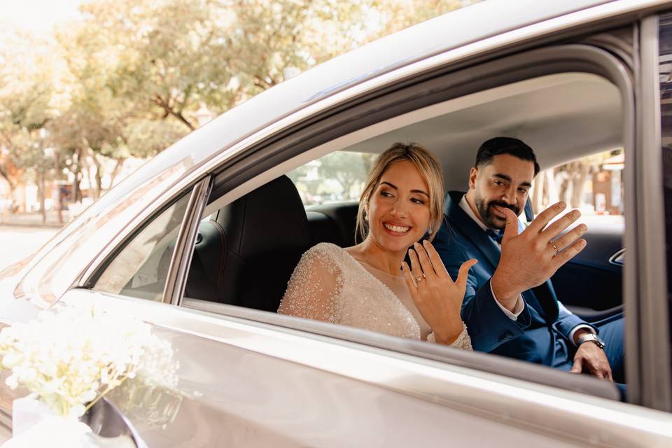 Coche de boda