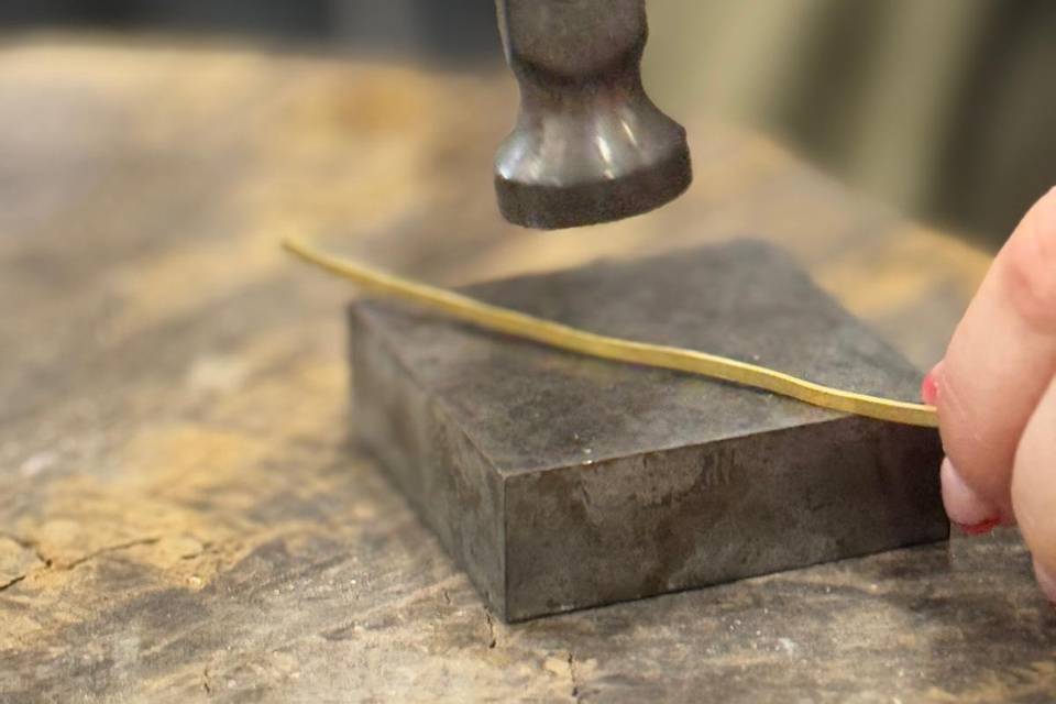 Trabajando material