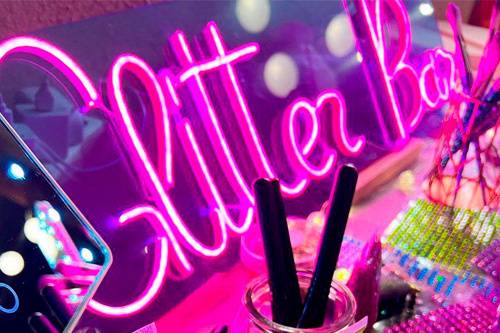 Glitter bar