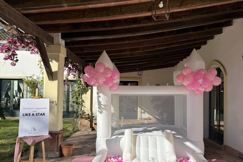Castillo hinchable infantil