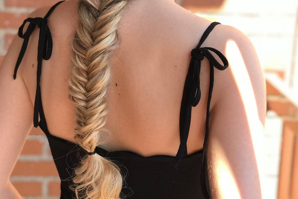 Trenza estilo boho