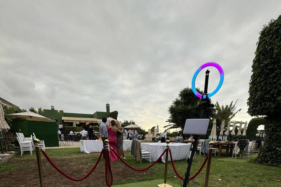 Plataforma 360 efecto infinito