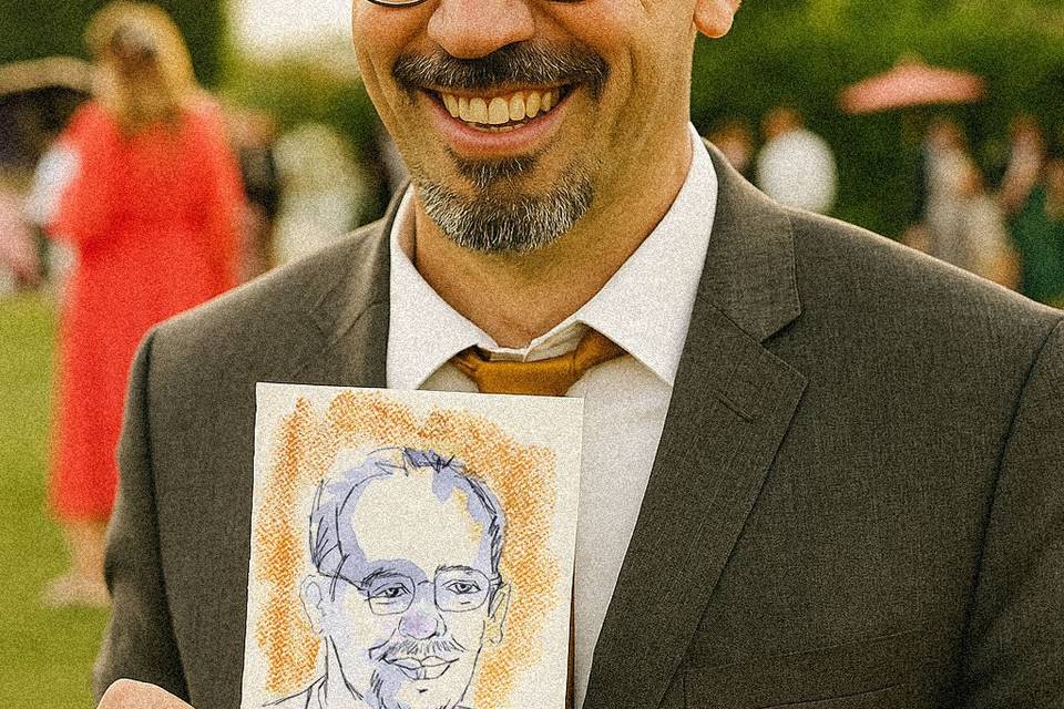 Retrato en directo invitado