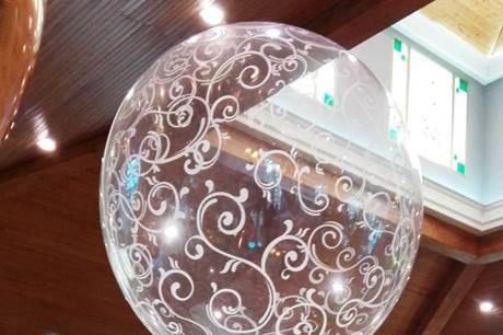 Centro de mesa globos