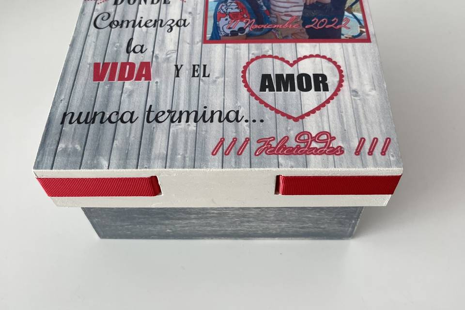 Caja de madera