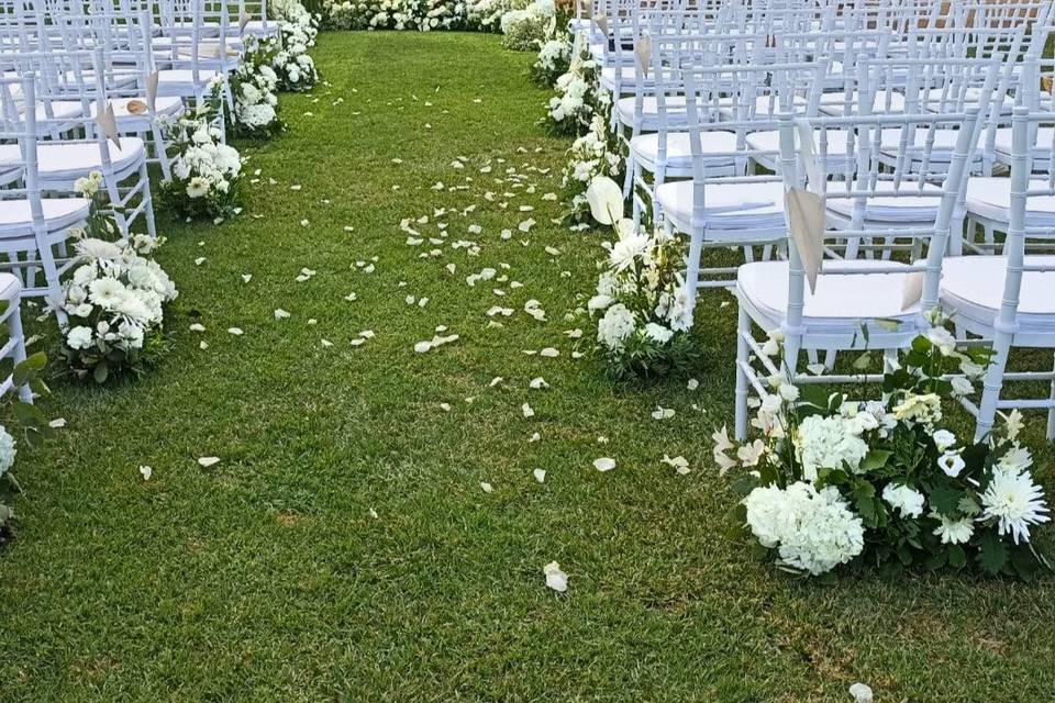 Elegante ceremonia