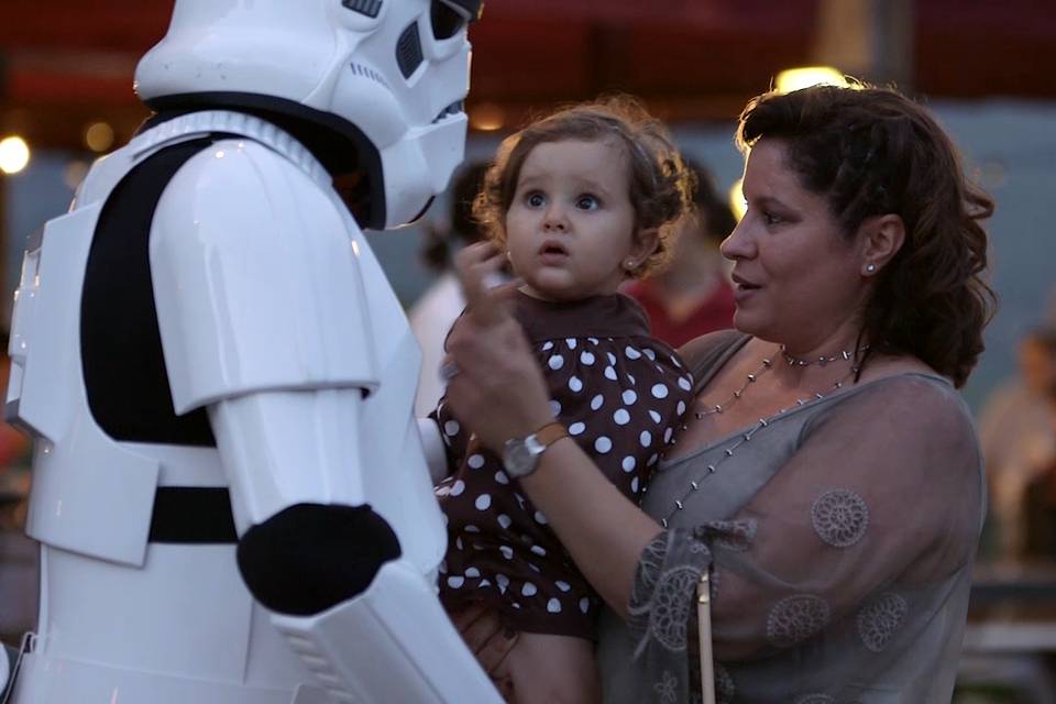 Imagen del vídeo de la boda