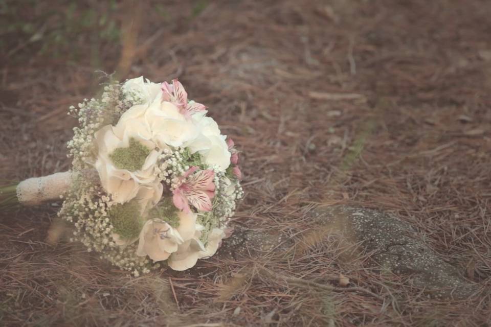 Imagen del vídeo de la boda