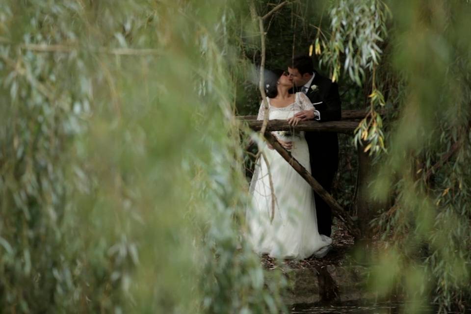 Imagen del vídeo de la boda