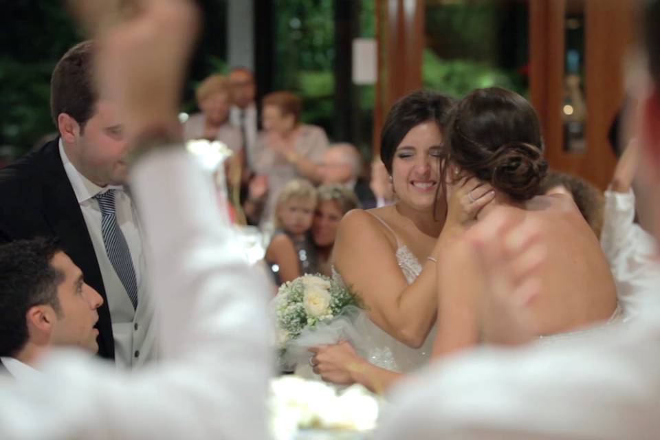 Imagen del vídeo de la boda