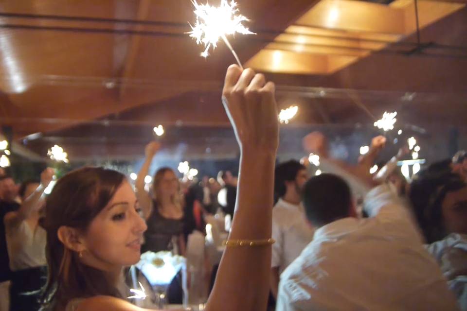 Imagen del vídeo de la boda