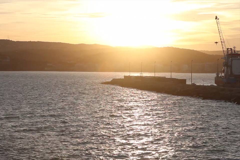 Imagen del vídeo de la boda