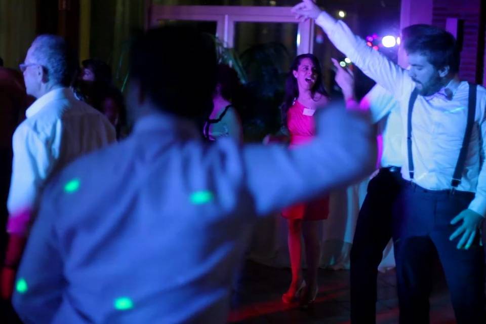 Imagen del vídeo de la boda