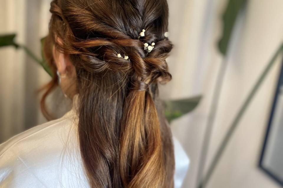 Peinado para boda