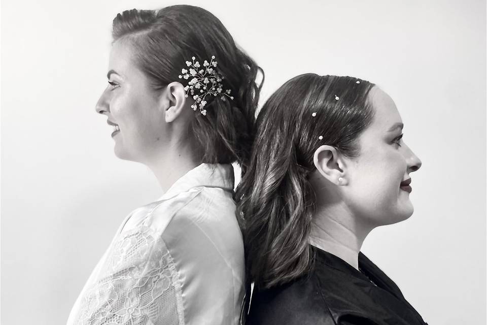 Novia e invitada