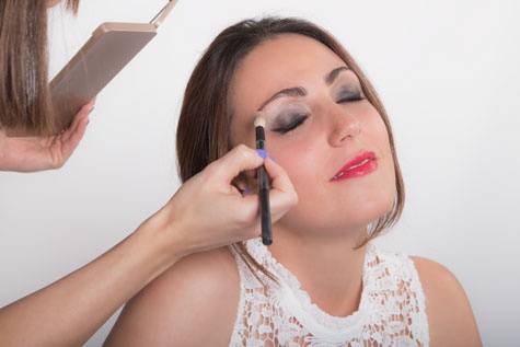 Maquillaje de novia ahumado
