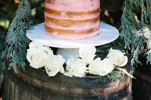 Naked cake de frambuesa