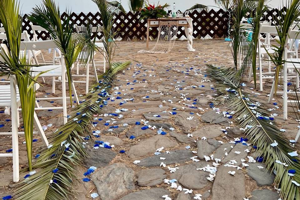 Boda tropical