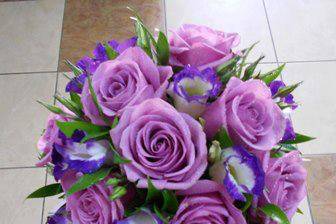 Bouquet rosas lilas