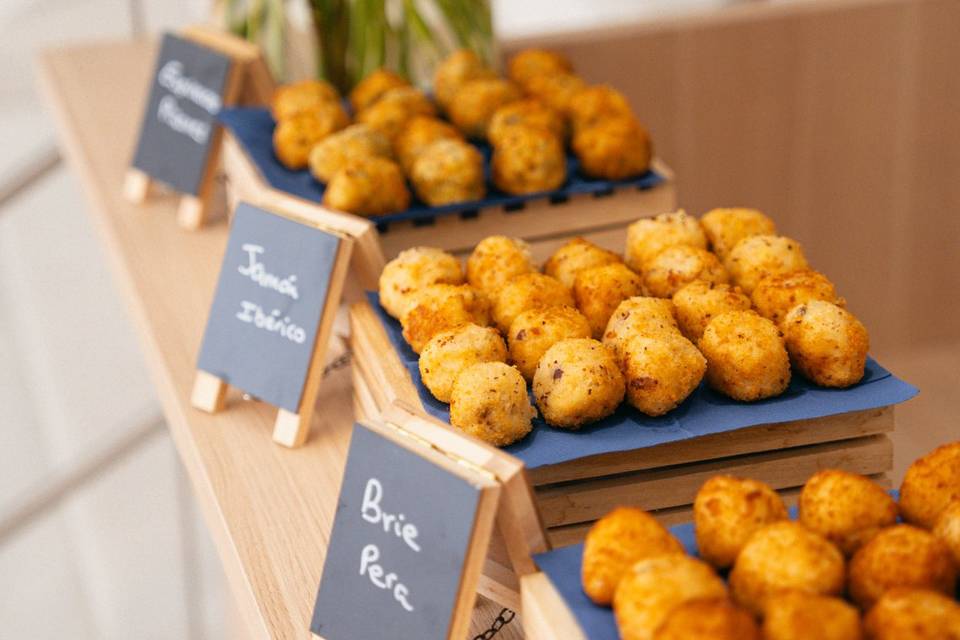 Selección de croquetas
