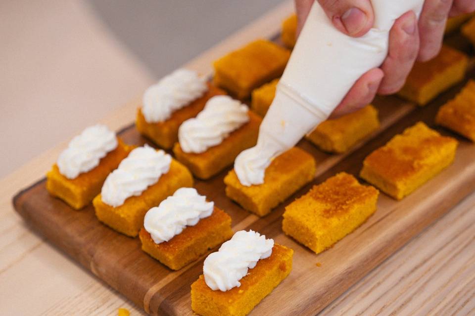 Lingotes Carrot Cake