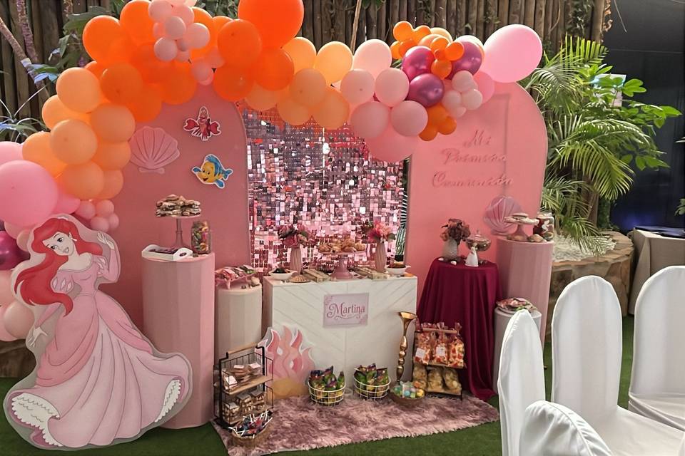 Mesa dulce princesa