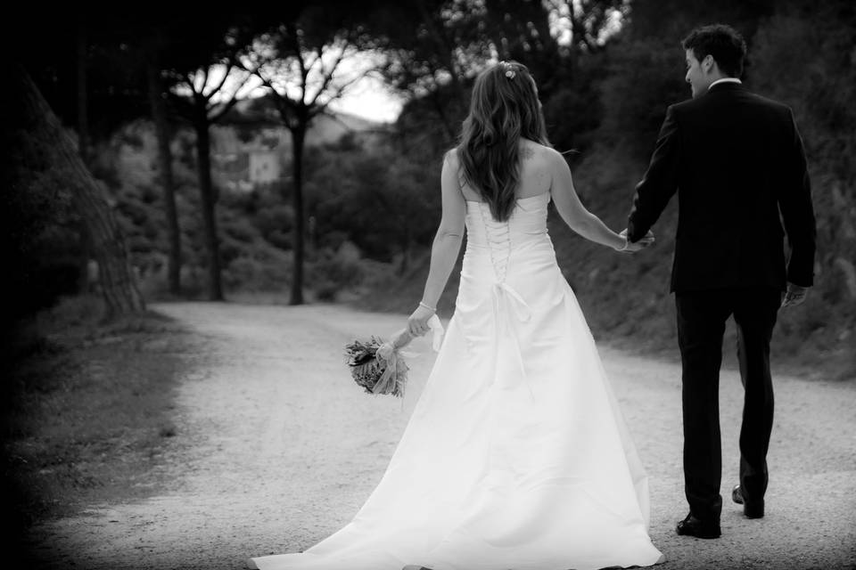 Bodas en blanco y negro