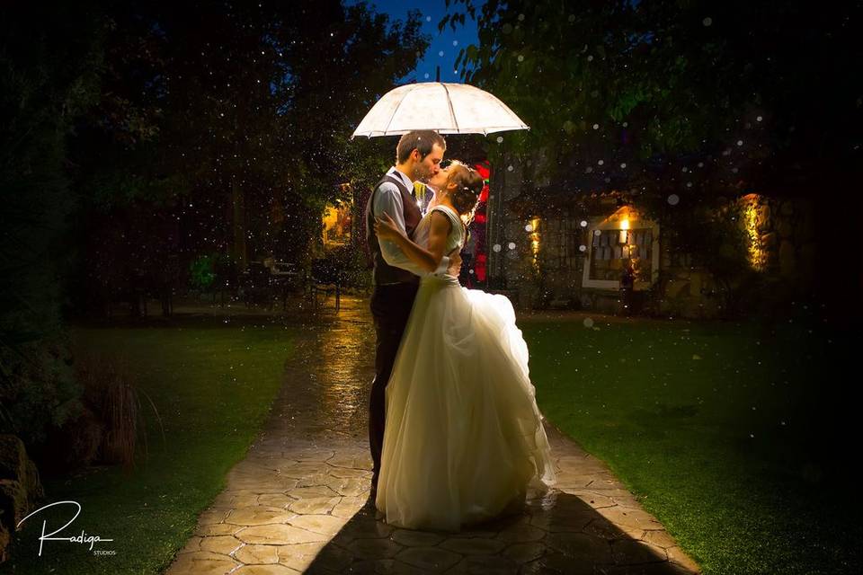 Amor bajo la lluvia