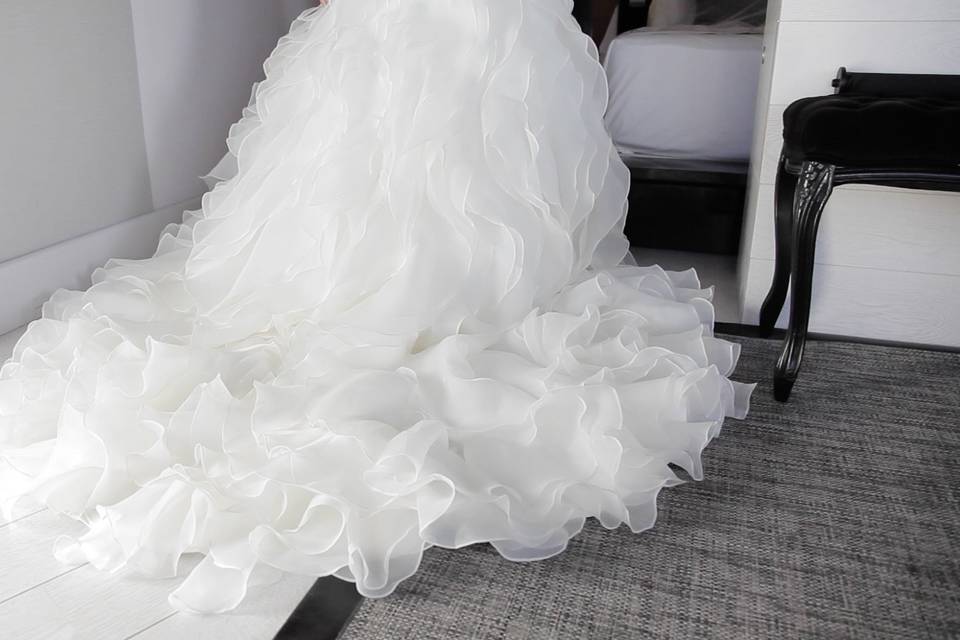 El vestido de la novia