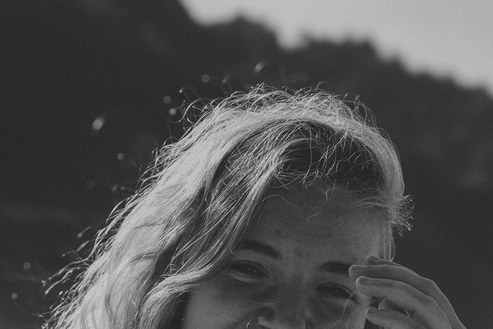 B/w retrato