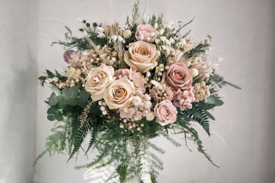 RAMO NOVIA FLORES PRESERVADAS