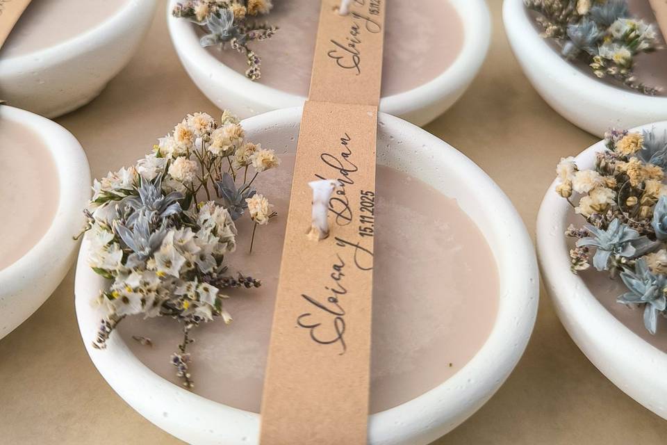 Vela Ethereal personalizada