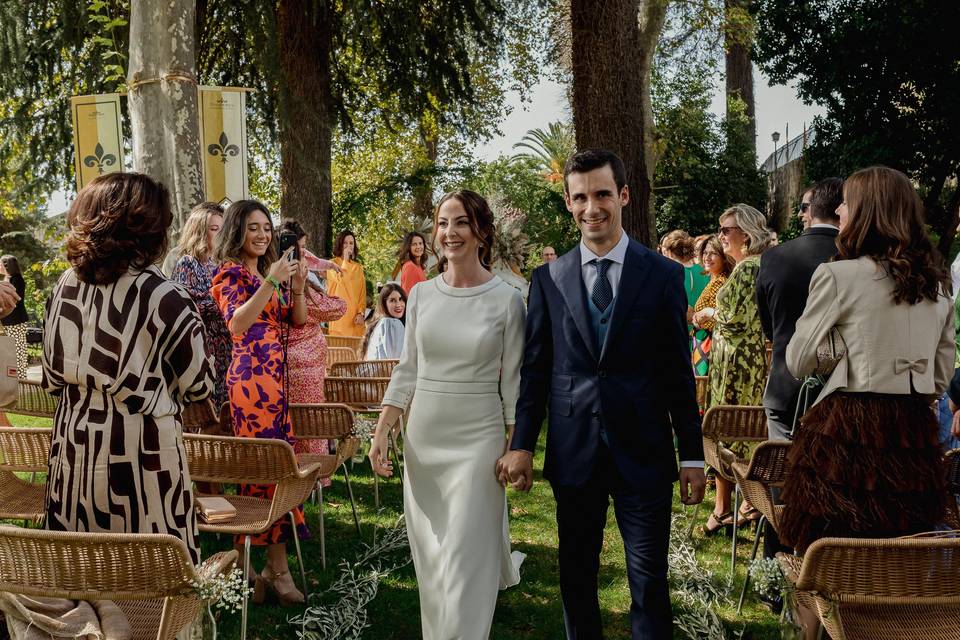 Salida ceremonia