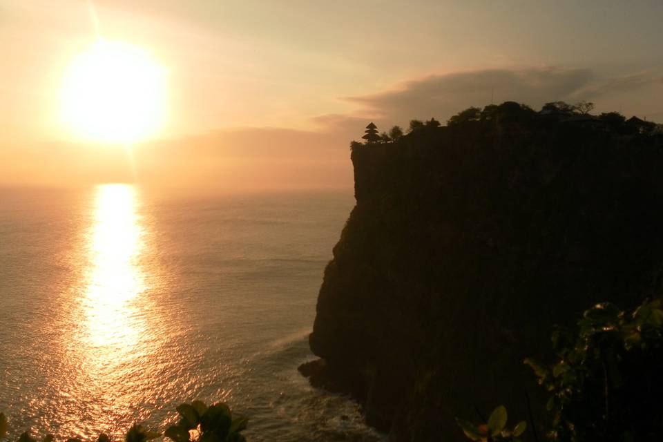 Puesta de sol en Cuba