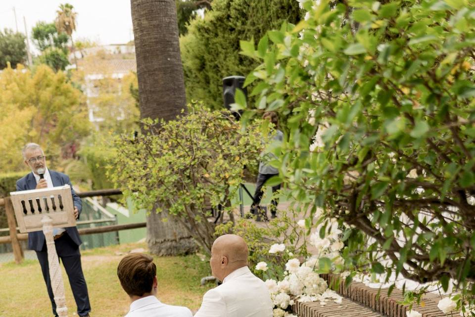 Durante la ceremonia