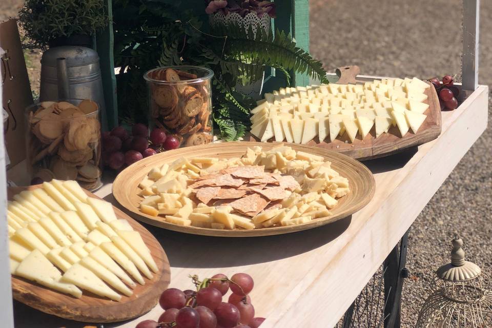 Bodegón de huevitos con migas