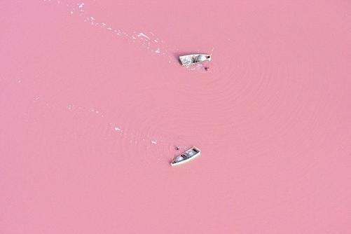 Lago Rosa. Senegal