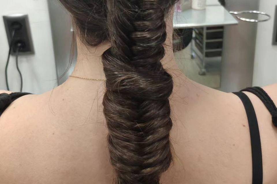 Trenza de espiga