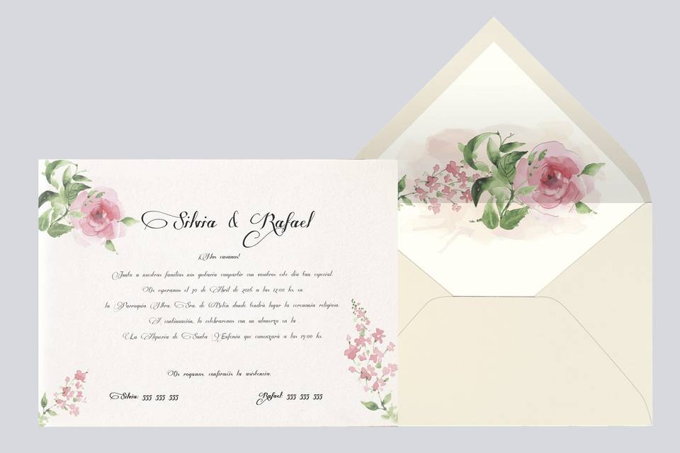 Invitación personalizada