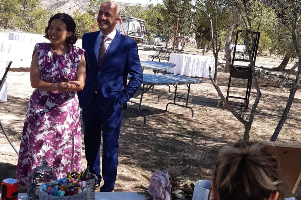 Boda al aire libre