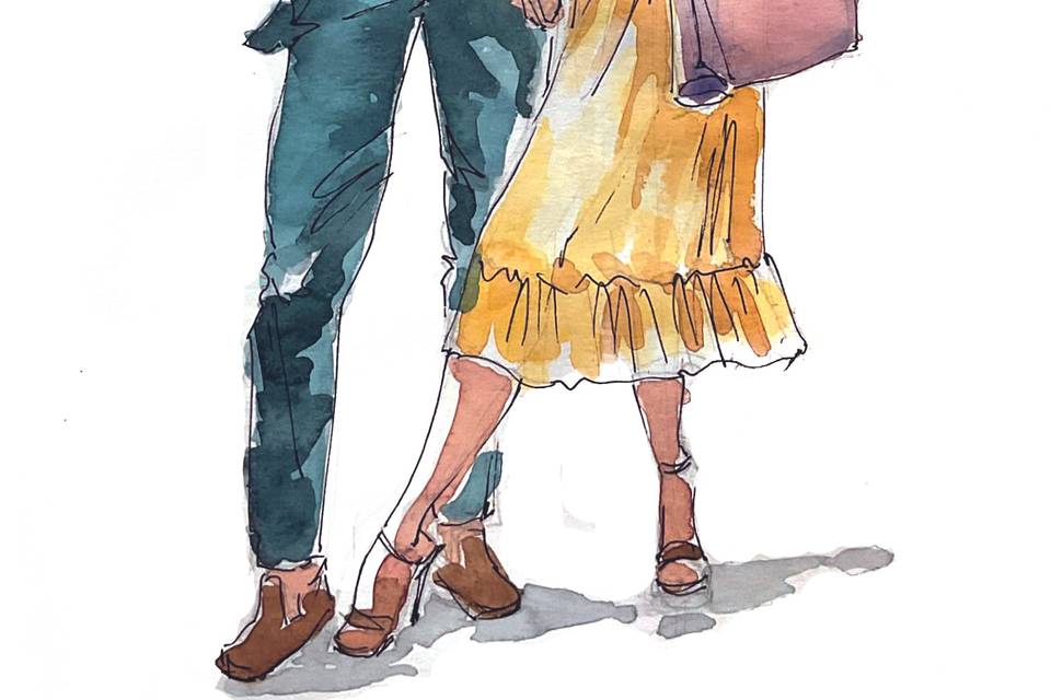 Pareja de invitados