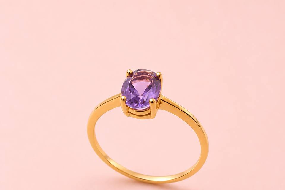 Anillos con piedra natural