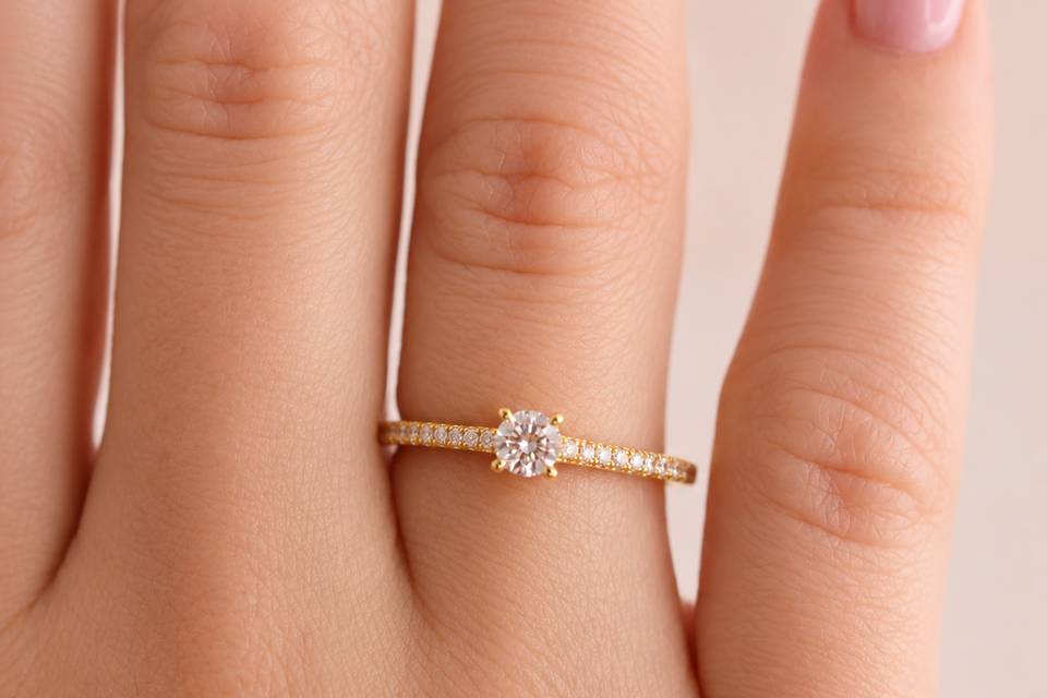 Alianzas con diamantes
