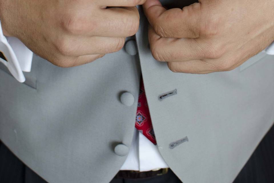 Detalle del novio