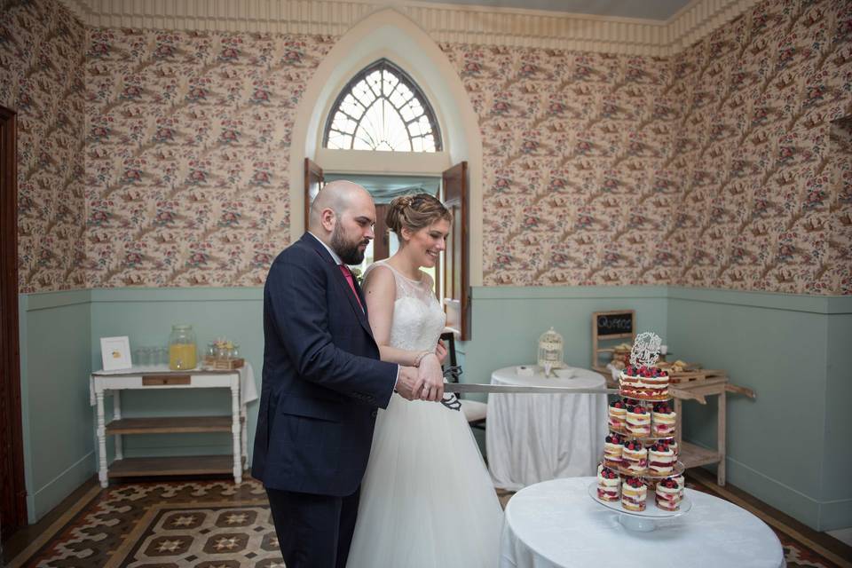 Corte de la tarta