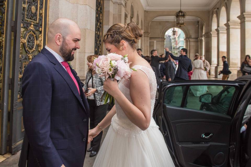 Llegada novia
