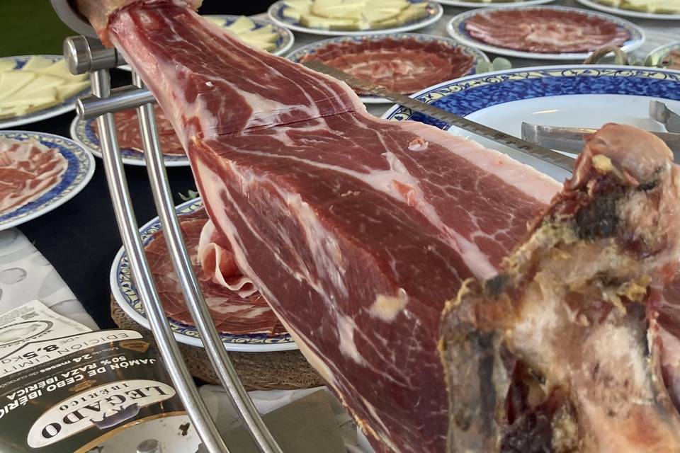Cortador de jamón en Malaga